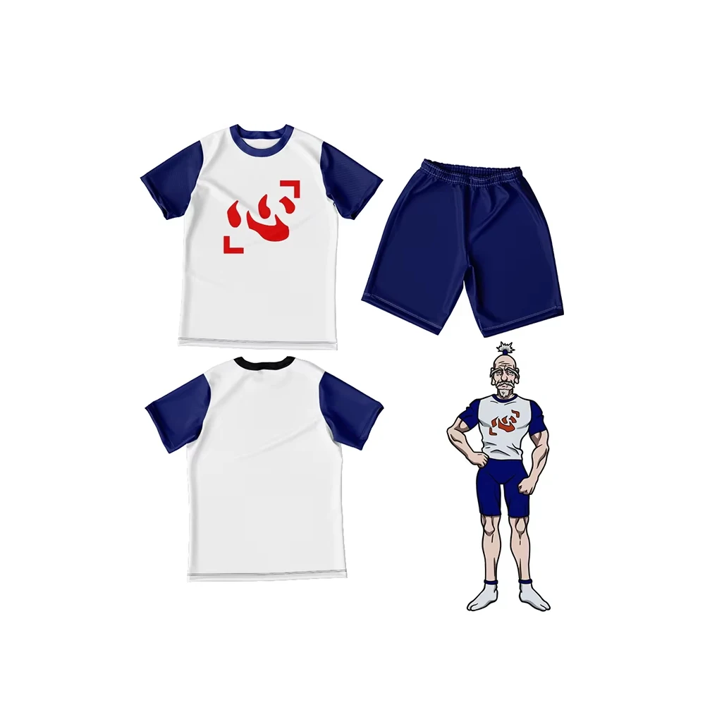 Street Fashion Tshirt - Herren Sommer Neu 3D-Druck Anime Netero