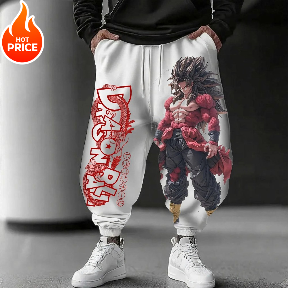 Street Fashion Japan 2025 - Anime Saiyajin Dragon Ball Winter Baumwolle