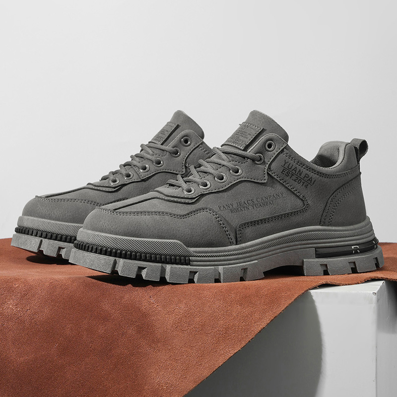 Street Fashion Walking - Herren-Arbeitsstiefel mit dicker Sohle, rutschfeste, lässige