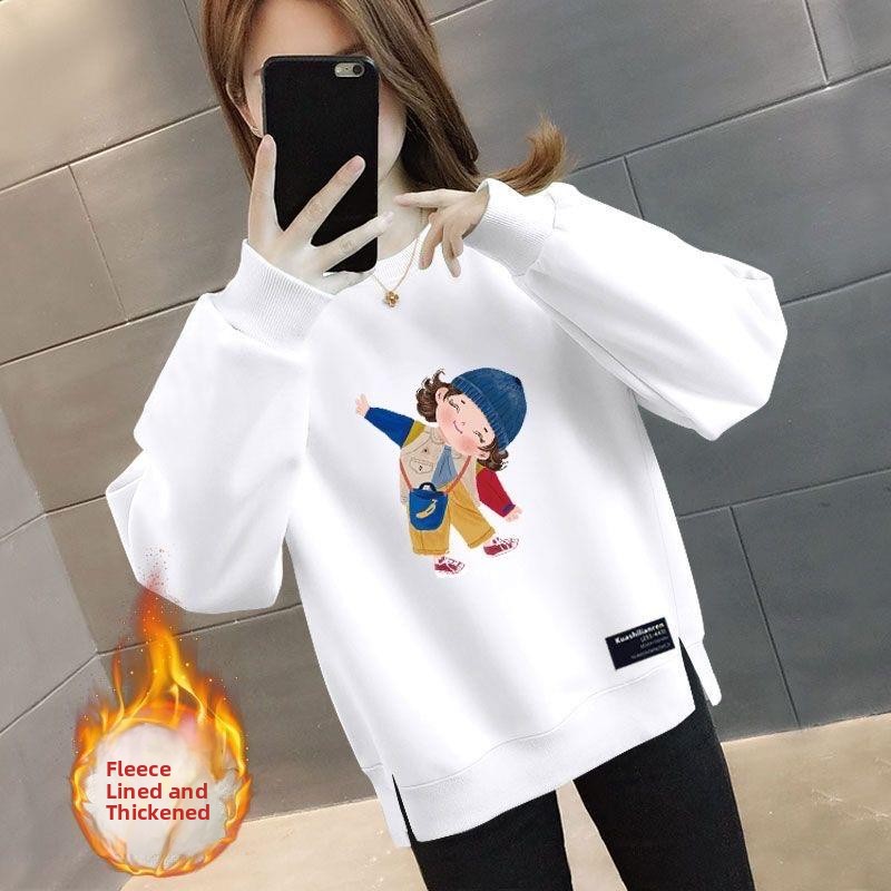 Verdickter Fleece Oversize Loc – Oversized Crewneck Fleece Bewertung und Preis