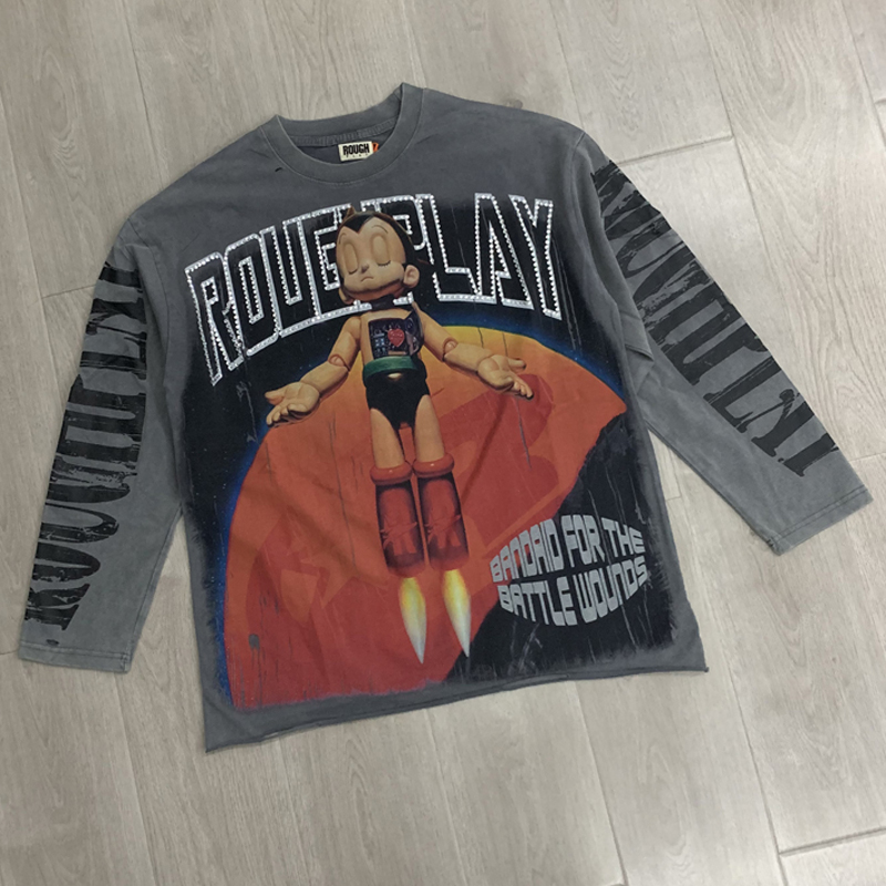 26SS Neue Hochwertige Streetwe – Street Fashion Tshirt Bewertung und Preis