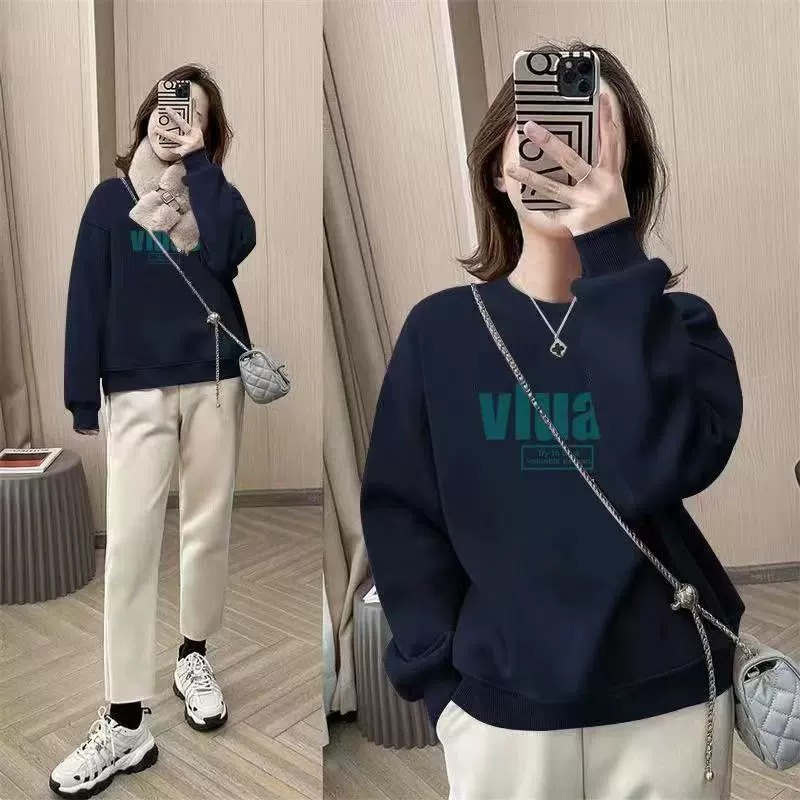 Übergroßes Rundhals-Sweatshirt – Oversized Crewneck Fleece Bewertung und Preis