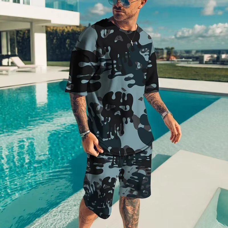 Modische Herren-Sportbekleidun – Street Fashion Tshirt Bewertung und Preis