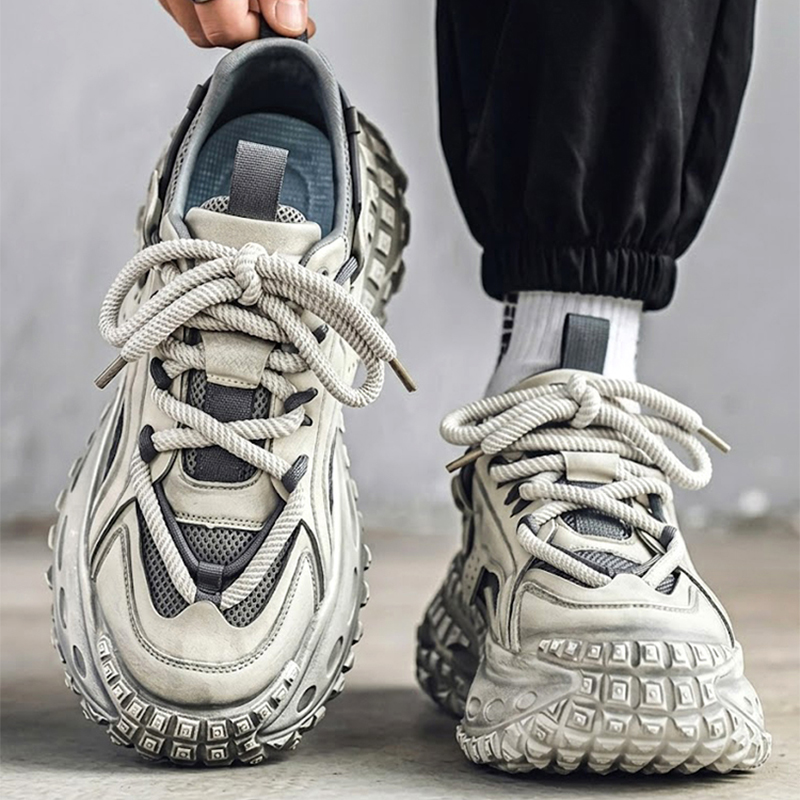 Übergroße Herren Mesh Chunky D – Street Fashion Walking Bewertung und Preis