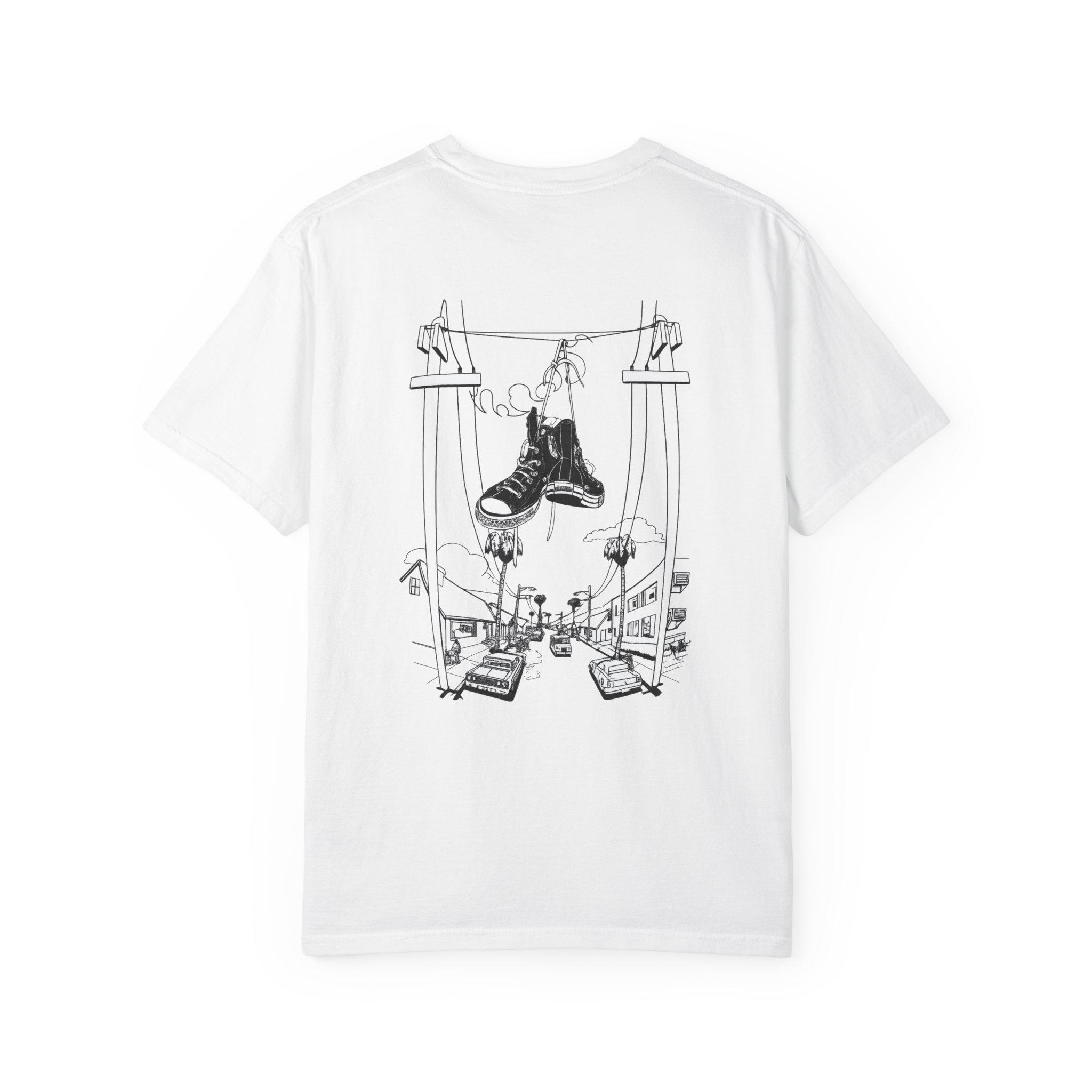 Sneakers on Power Lines T-Shir – Street Fashion Online Bewertung und Preis