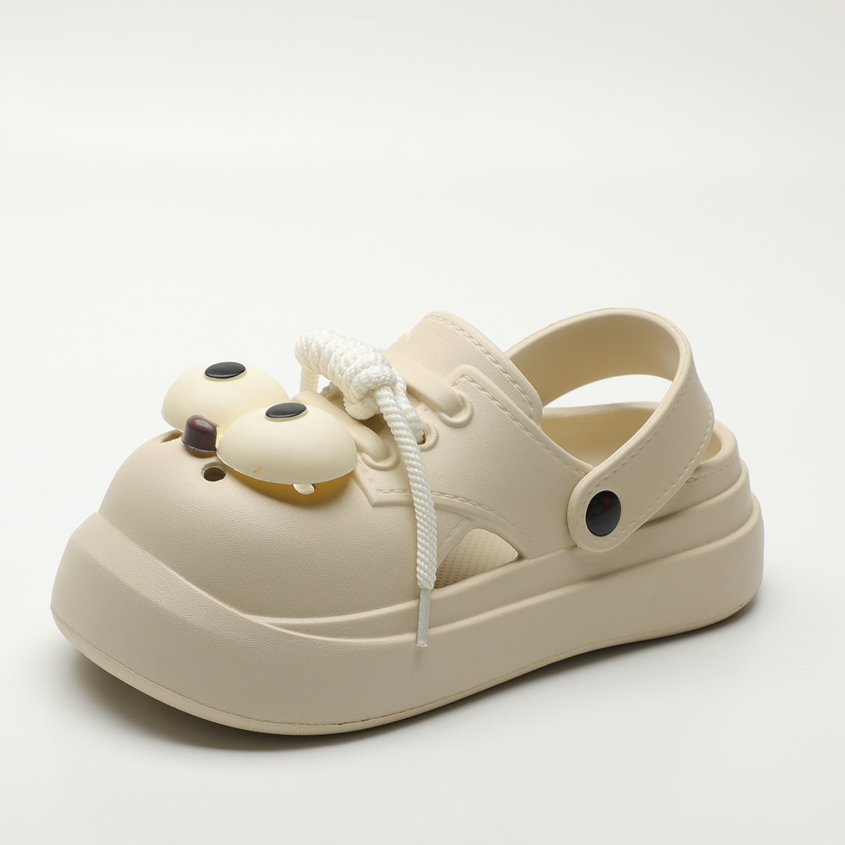 Süße DIY Big-Eyes-Mode-Clogs f – Street Fashion Walking Bewertung und Preis
