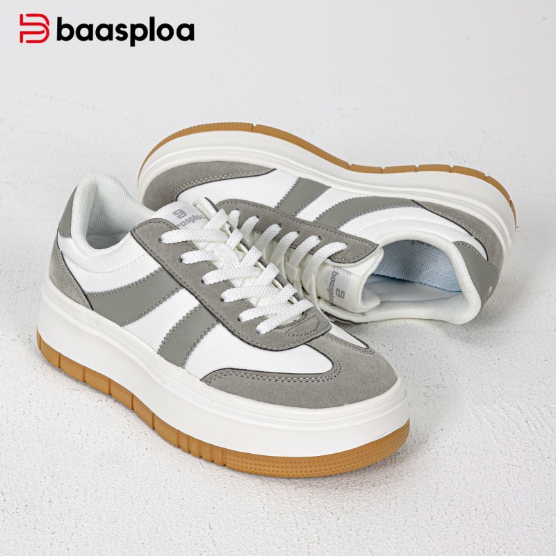 Baasploa Damen-Plateau-Sneaker – Street Fashion Walking Bewertung und Preis