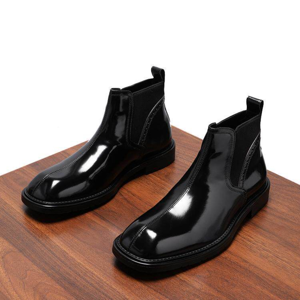 Echte Lederstiefel für Herren, – Street Fashion Online Bewertung und Preis