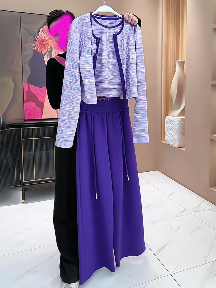 Modisches Set mit weiten Hosen – Street Fashion Online Bewertung und Preis
